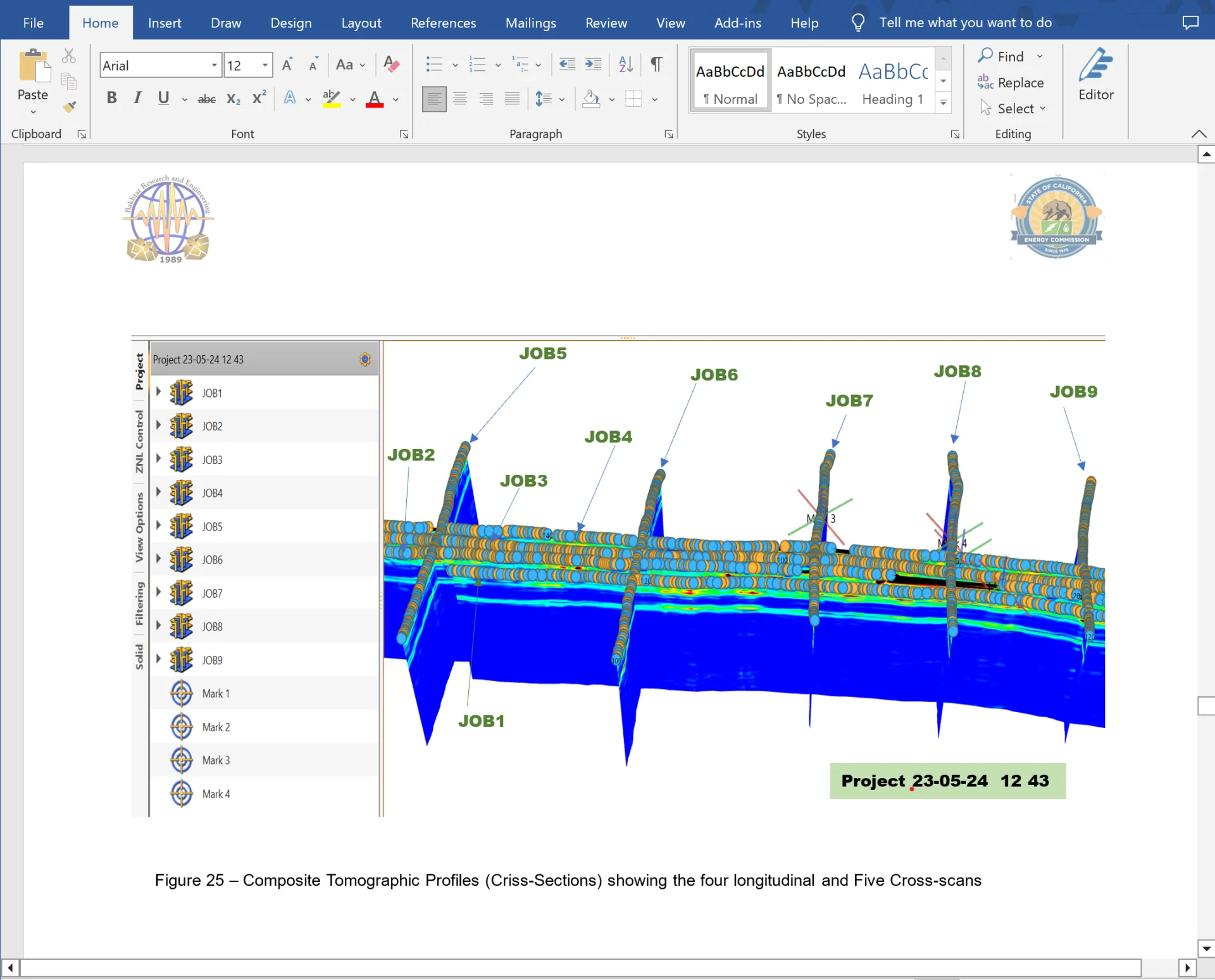 Word template created and provided by Bakhtar Research and Engineering.