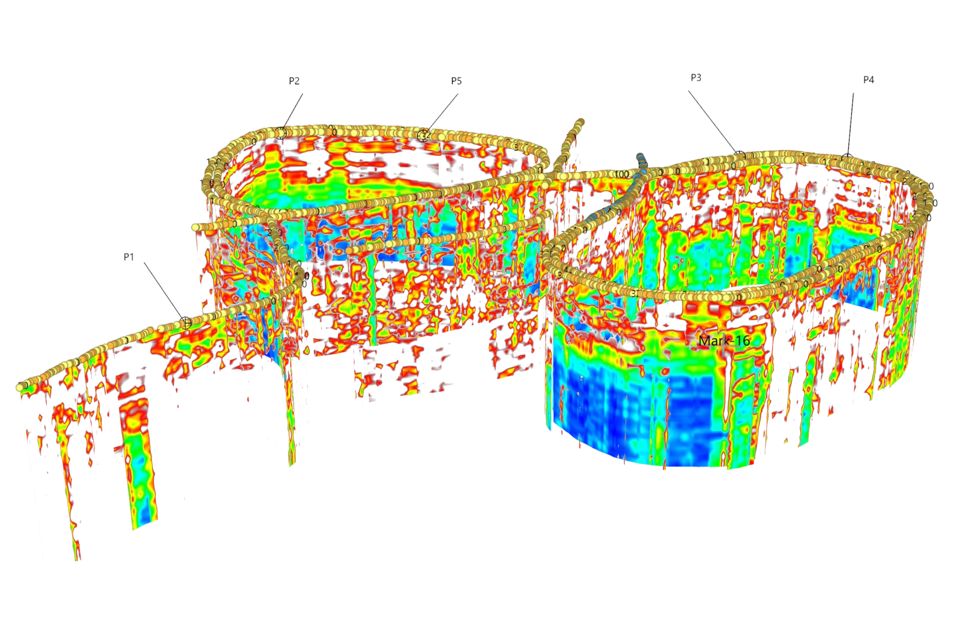 An underground mapping with the Bakhtar Forced Resonance System.