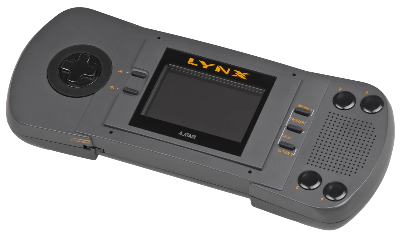 An Atari Lynx handheld game console